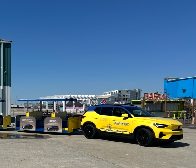 Wildwoods Boardwalk Sightseer Tram Cars